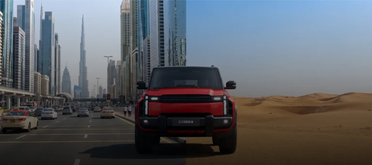 City to Desert Driving with iCAUR SUVs in UAE