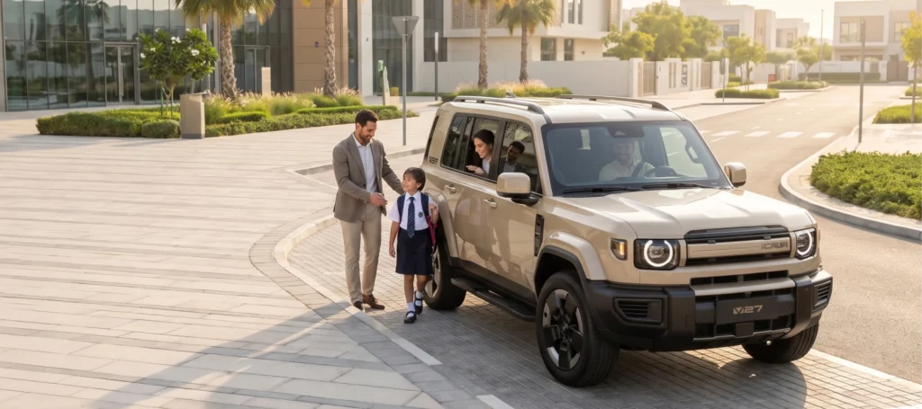 iCAUR REEV for Families | The Ideal Family SUV in Dubai
