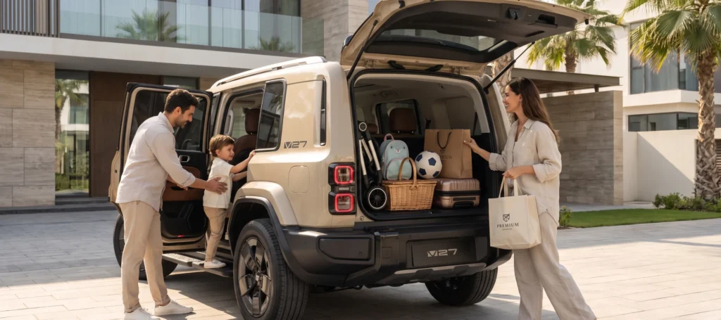 iCAUR REEV for Families | The Ideal Family SUV in Dubai