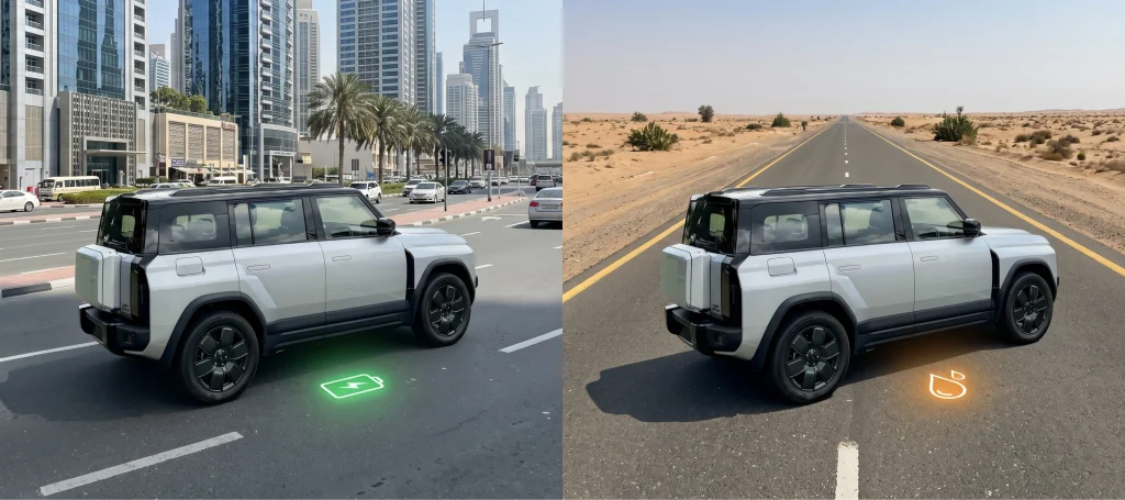 iCAUR REEV Fuel Consumption in Dubai | 03T & V27