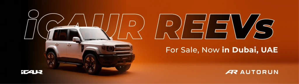 iCAUR REEV vehicles for sale in Dubai, UAE