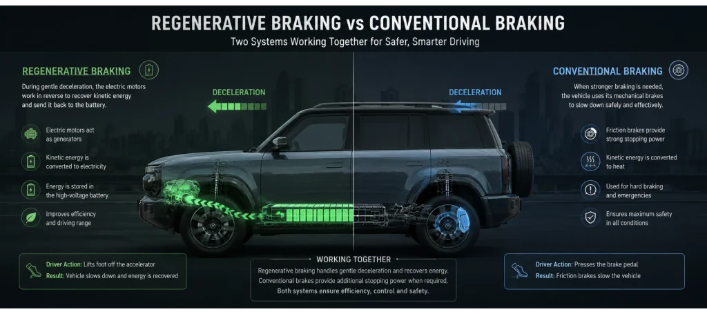 Regenerative Braking in REEVs Explained | iCAUR Dubai