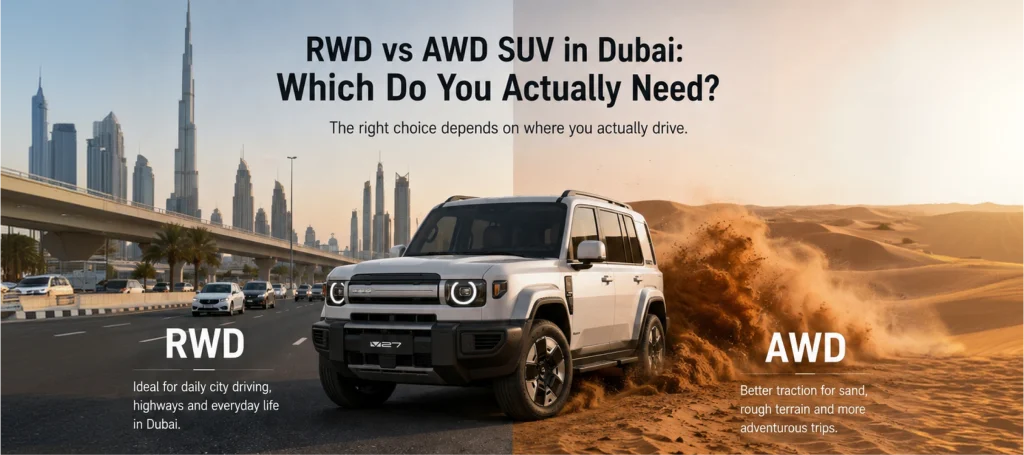 RWD vs AWD SUV in Dubai: Which Is Better?