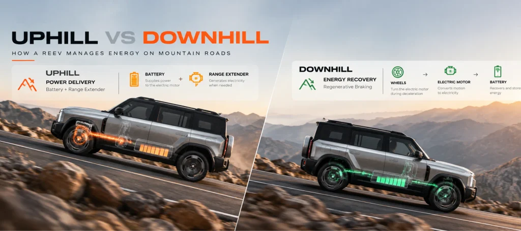 Driving a REEV to Jebel Jais: Mountain Driving Tips