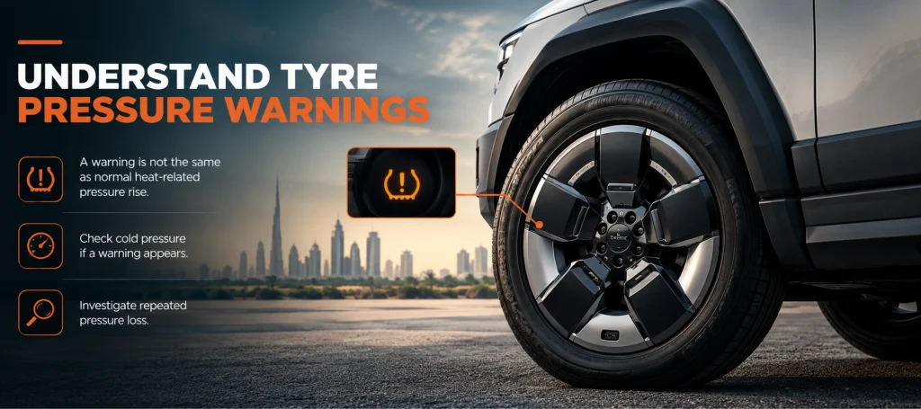 Why Does Tyre Pressure Rise While Driving? A Guide for Dubai Drivers